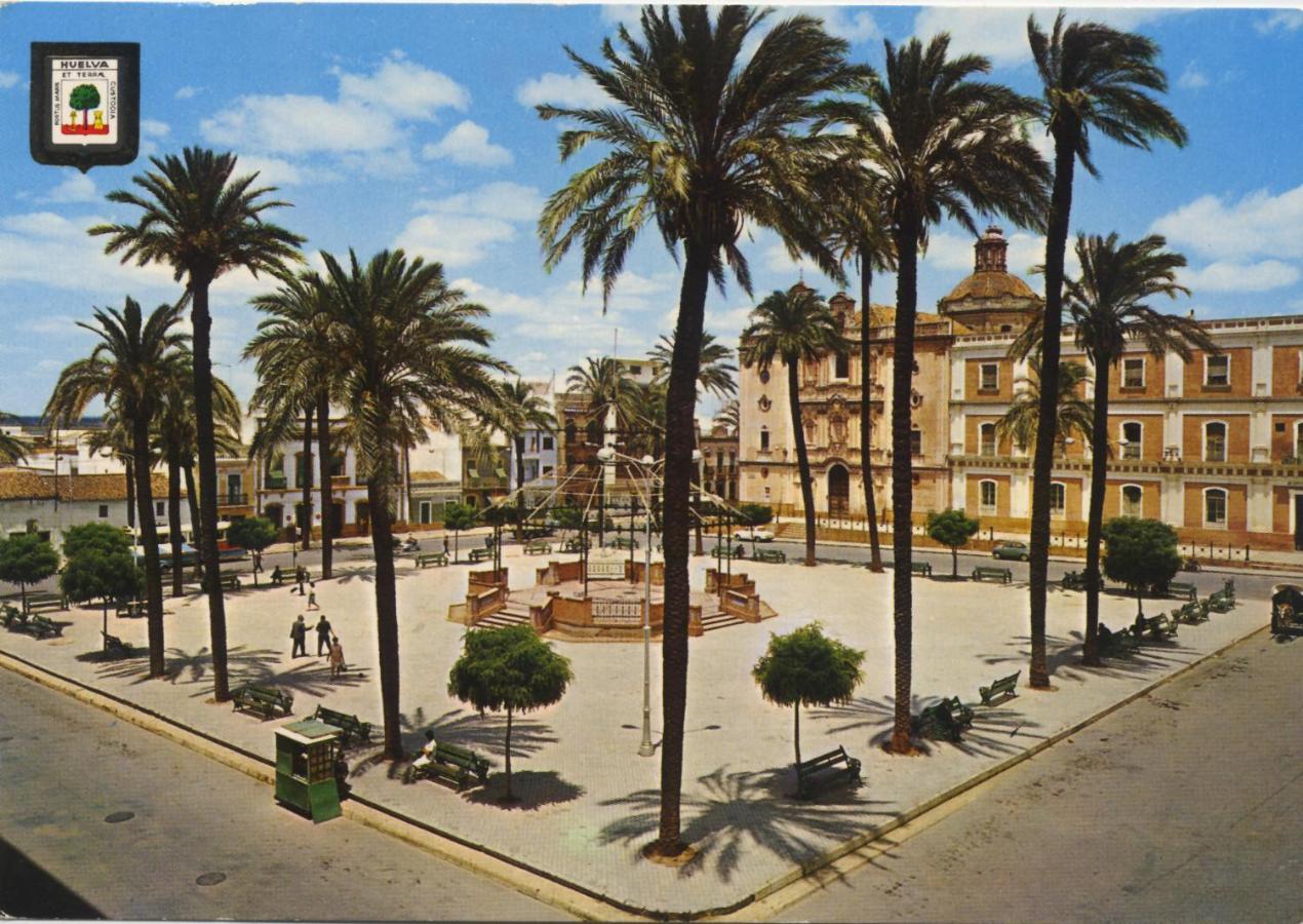 Apartamento Huelva-Centro La Merced WIFI 300MB Esterno foto